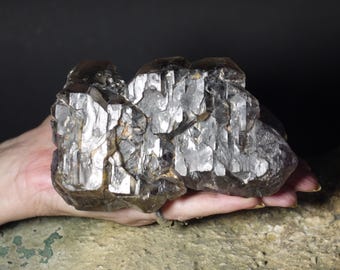 Mysterious Giant Gwindel Brandberg Amethyst Enhidro Crystal, 5350 ct, Endless Power