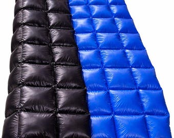 Shiny Nylon Puffy Blanket Lightweight Sleeping Bag Comforter