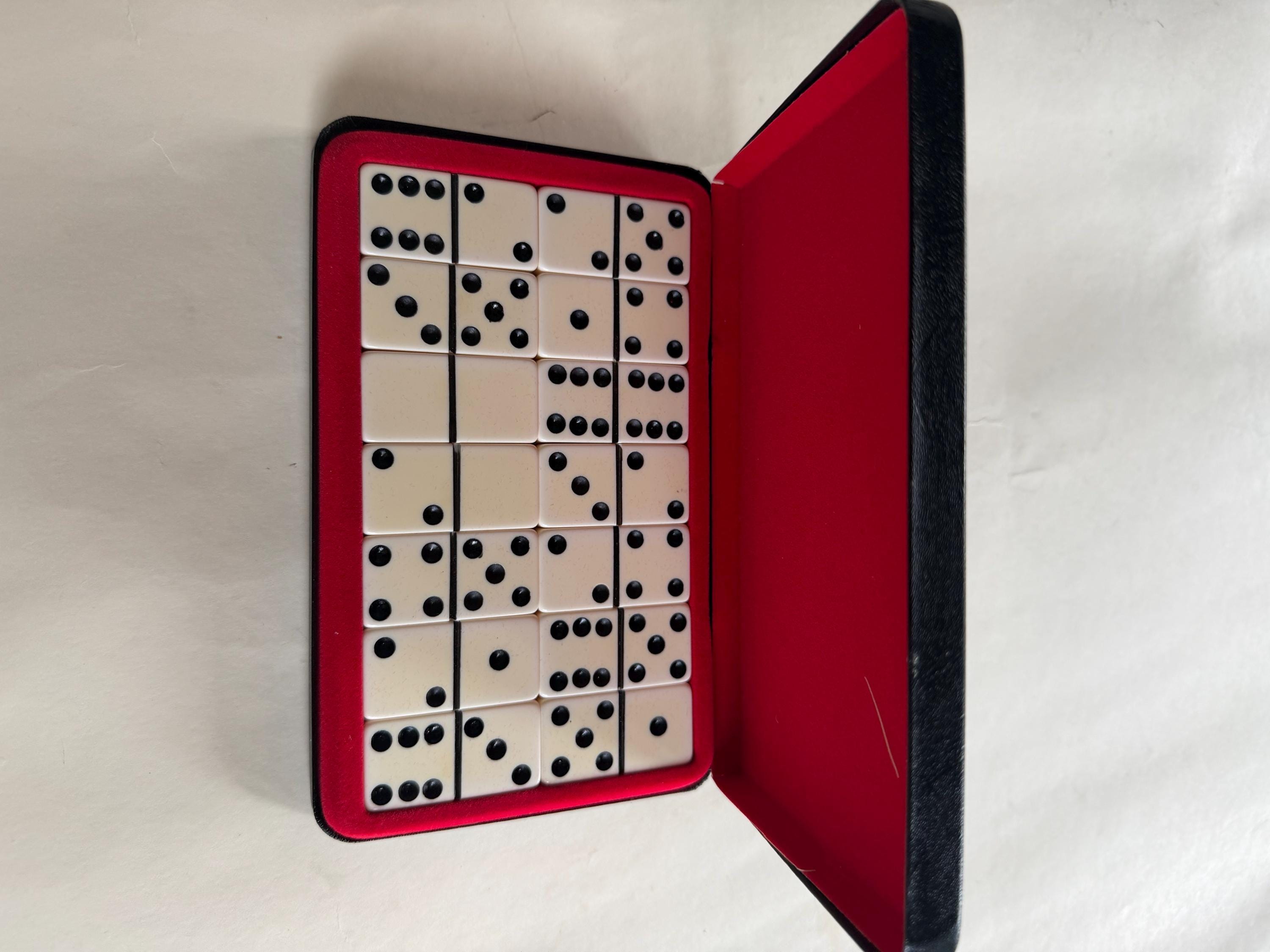 Vintage Cardinal Domino Set - Etsy