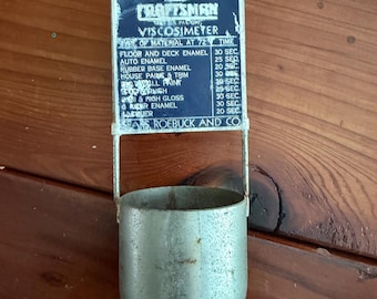 Vintage Craftsman Viskosimeter zur Prüfung der Farbviskosität