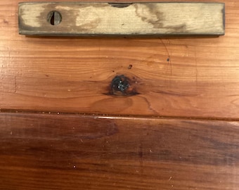 Vintage Holz Wasserwaage 25 cm lang
