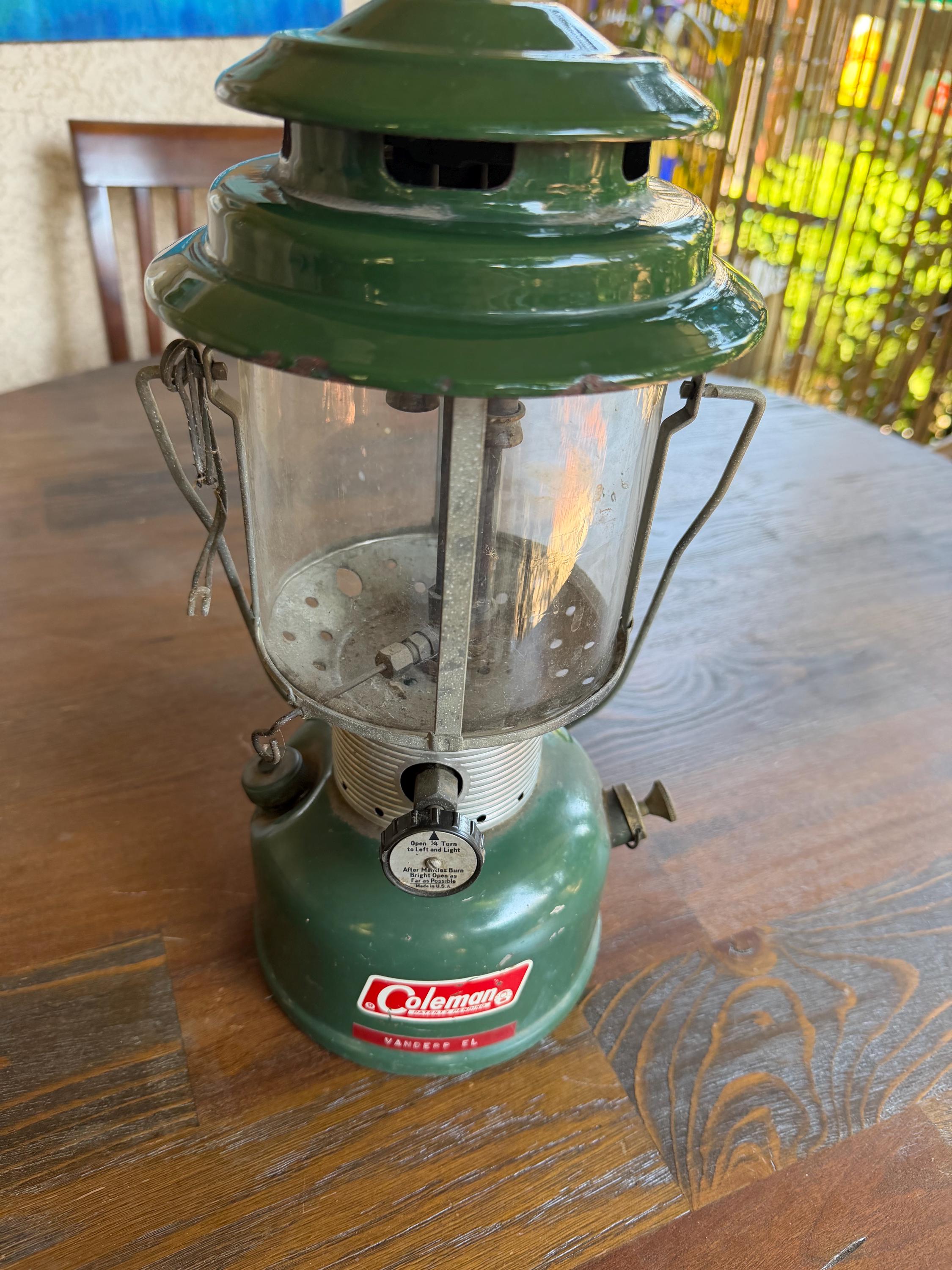Green Coleman Lantern - Etsy Canada