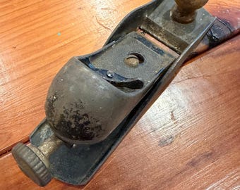Vintage Stanley Blockhobel - kleines Handwerkzeug zur Holzbearbeitung