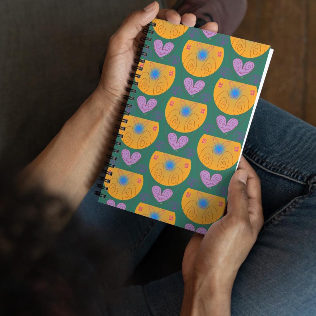 Spiral Notebook / Illustrated Journal – Mindful Art Journal | Creative ...