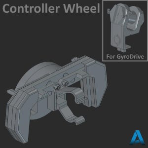 3D Print GyroDrive Controller Addon– Universal Sim Racing Mount (STL 3MF)