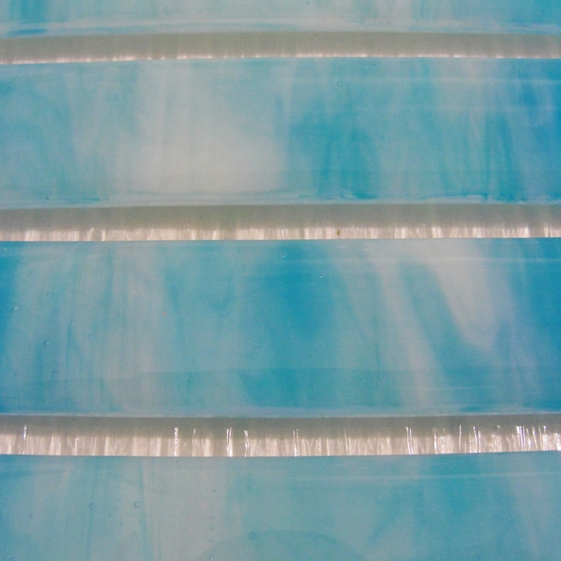 Turquoise Cabinet Handle Glass Hardware Turquoise Fused Glass