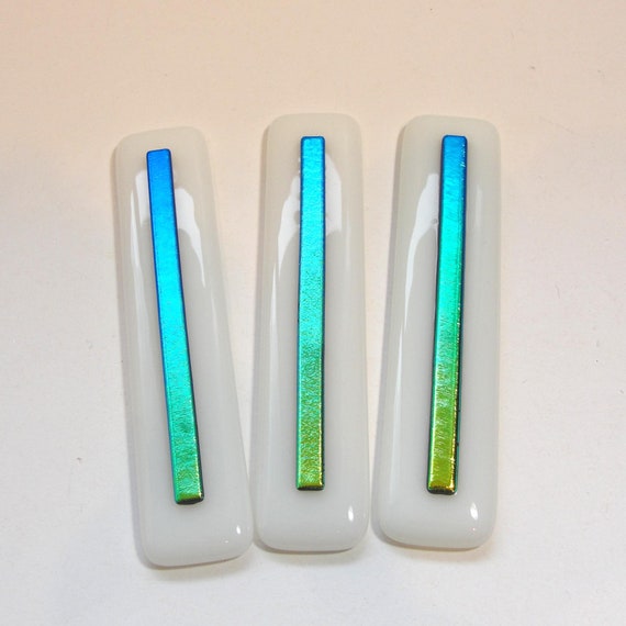 Glass Cupboard Handles Closet Door Pulls Furniture Pulls Cabinet Pulls Unique Dichroic Fused Glass Drawer Pulls Colorful Home Decor