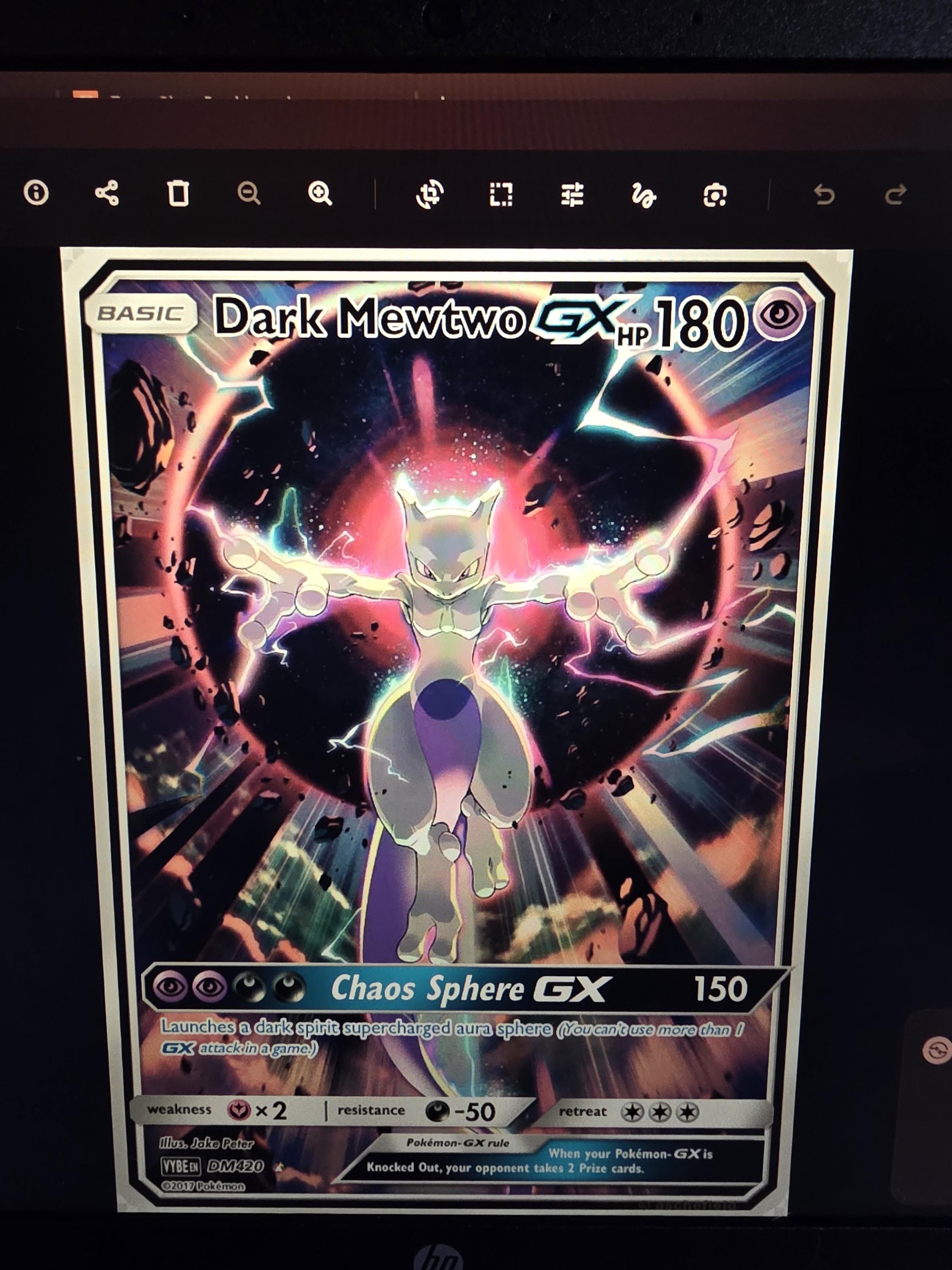 Mewtwo gx card games - Etsy 日本