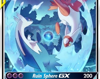 ラティアス ex sar ラティオス ar カスタムポケモンカードディスプレイ
