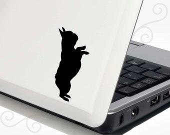 French Bulldog Decal Vinyl Sticker - Bonus Backup Sticker Included - SilhouetteMYpet Design:DOG-FBD05