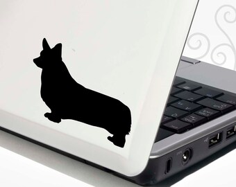 Pembroke Welsh Corgi Decal Vinyl Sticker - Bonus Backup Sticker Included - SilhouetteMYpet Design:DOG-PWC01