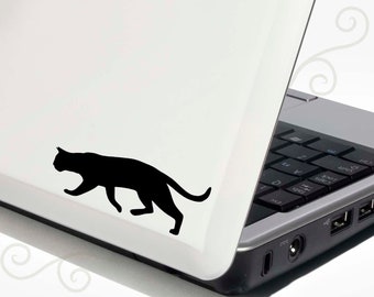 Bengal Cat Decal Vinyl Sticker -- Bonus Backup Sticker Included - SilhouetteMYpet Design:CAT-BGL01