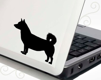 Swedish Vallhund Decal Vinyl Sticker - Bonus Backup Sticker Included - SilhouetteMYpet Design:DOG-SWV02