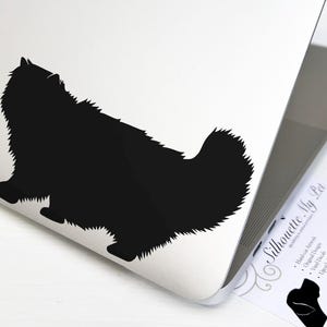 Persian Cat Vinyl Decal - Bumper Sticker - SilhouetteMYpet Design:CAT-PER01
