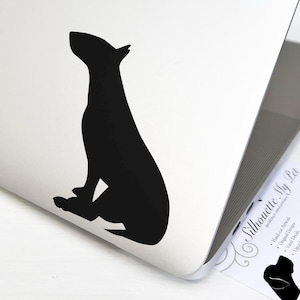 Bull Terrier Dog Vinyl Decal - Bumper Sticker - SilhouetteMYpet Design:DOG-BUT02