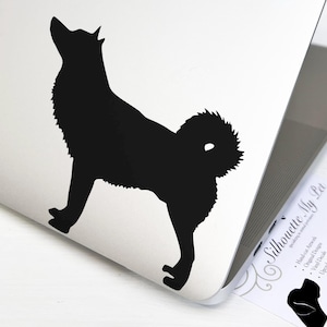 Alaskan Malamute Dog Vinyl Decal - Bumper Sticker - SilhouetteMYpet Design:DOG-MAL02