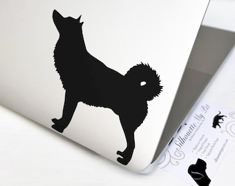 Alaskan Malamute Dog Vinyl Decal - Bumper Sticker - SilhouetteMYpet Design:DOG-MAL02