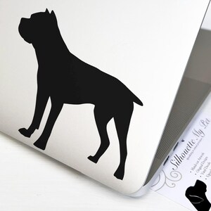 Cane Corso Dog Vinyl Decal - Bumper Sticker - SilhouetteMYpet Design:DOG-CCO03