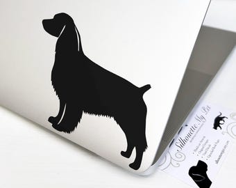 Boykin Spaniel Dog Vinyl Decal - Bumper Sticker - SilhouetteMYpet Design:DOG-BKS01