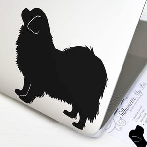 Tibetan Spaniel Dog Vinyl Decal - Bumper Sticker - SilhouetteMYpet Design:DOG-TBS01