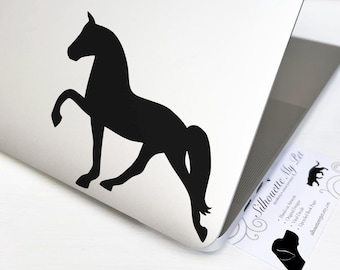 Adesivo EZSTIK Cavallo Tennessee Walker – Per Auto, Rimorchio O Sella – Stile Inglese