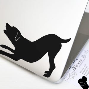 Cane Corso Decal (Natural Ears) Dog Vinyl Decal - Bumper Sticker - SilhouetteMYpet Design:DOG-CCO04