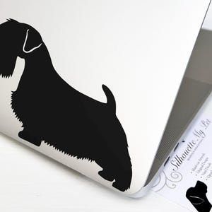 Sealyham Terrier Dog Vinyl Decal - Bumper Sticker - SilhouetteMYpet Design:DOG-SHT01
