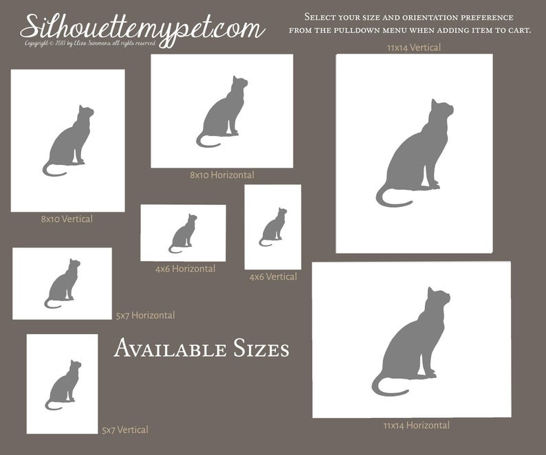 Bengal Cat Silhouette Portrait | Hand-Cut Pet Memorial | Frame & Personalized Text Options imagen 20
