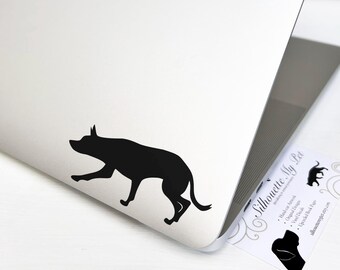 Australian Kelpie Dog Vinyl Decal - Bumper Sticker - SilhouetteMYpet Design:DOG-AKP02