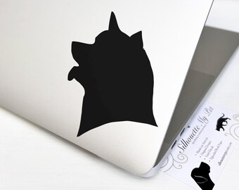 Alaskan Malamute Dog Vinyl Decal - Bumper Sticker - SilhouetteMYpet Design:DOG-MAL03