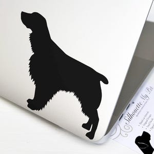 English Springer Spaniel Dog Vinyl Decal - Bumper Sticker - SilhouetteMYpet Design:DOG-ESS03