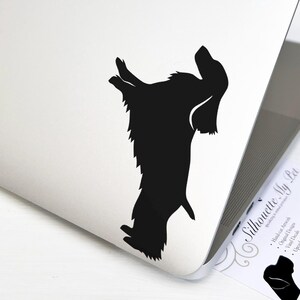 English Cocker Spaniel Dog Vinyl Decal - Bumper Sticker - SilhouetteMYpet Design:DOG-CSE03