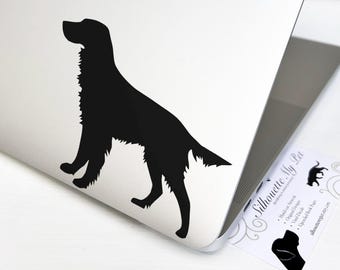 Gordon Setter Dog Vinyl Decal - Bumper Sticker - SilhouetteMYpet Design:DOG-GDS03