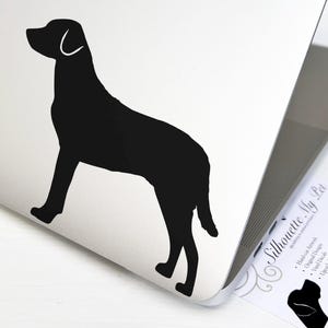 Chesapeake Bay Retriever Dog Vinyl Decal - Bumper Sticker - SilhouetteMYpet Design:DOG-CBR03