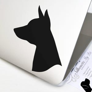 Xolo Xoloitzcuintli Mexican Hairless Dog Vinyl Decal - Bumper Sticker - SilhouetteMYpet Design:DOG-XOL02