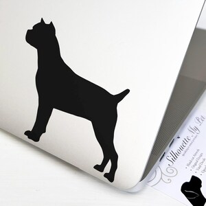 Cane Corso Dog Vinyl Decal - Bumper Sticker - SilhouetteMYpet Design:DOG-CCO01