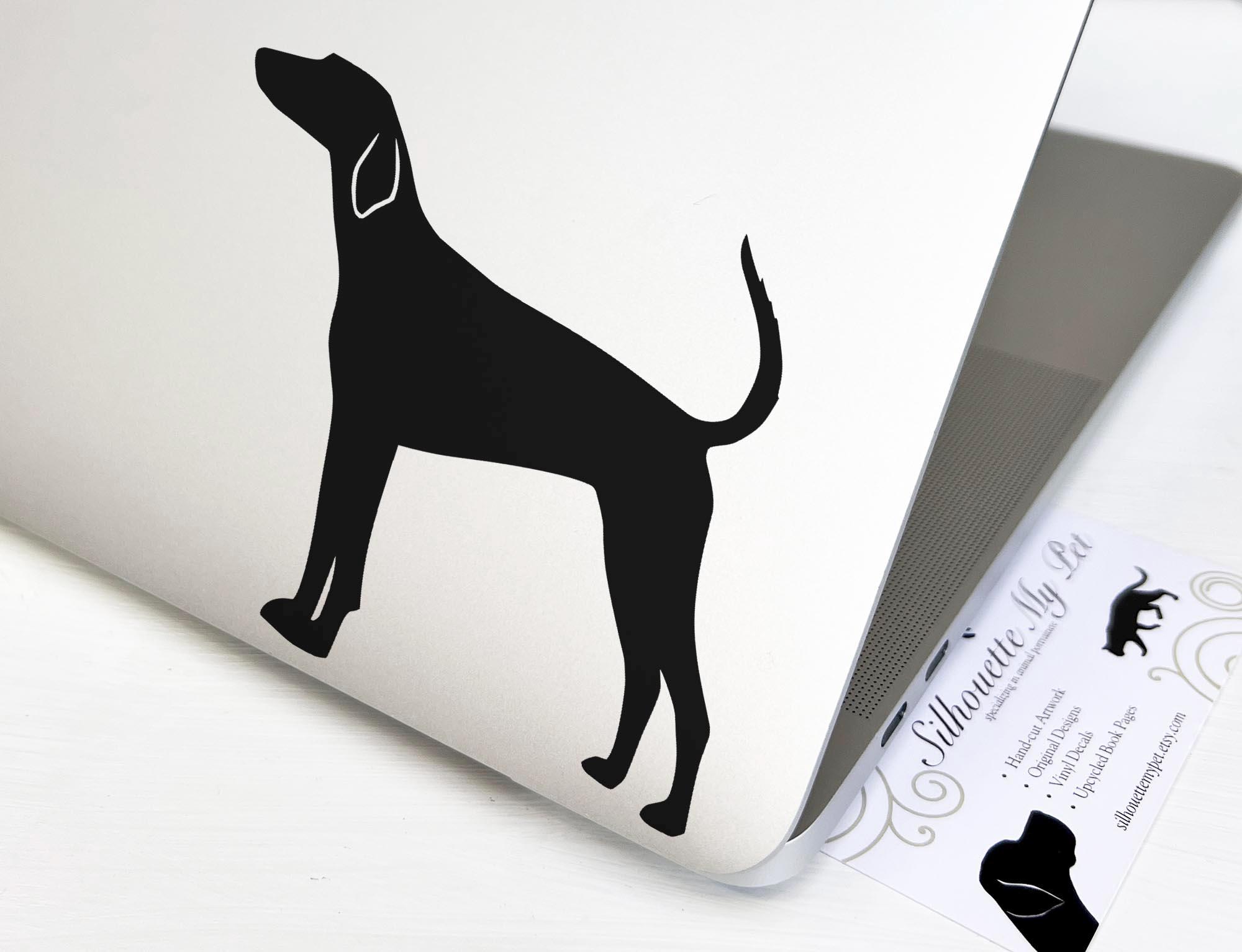 Gyr Sticker American English Coonhound Dog Vinyl Decal - Bumper Sticker ...