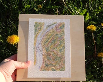 Arboreto Nichols - Mini mapa