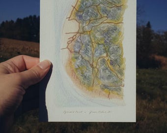 Pyramid Point, Michigan - Mini mapa