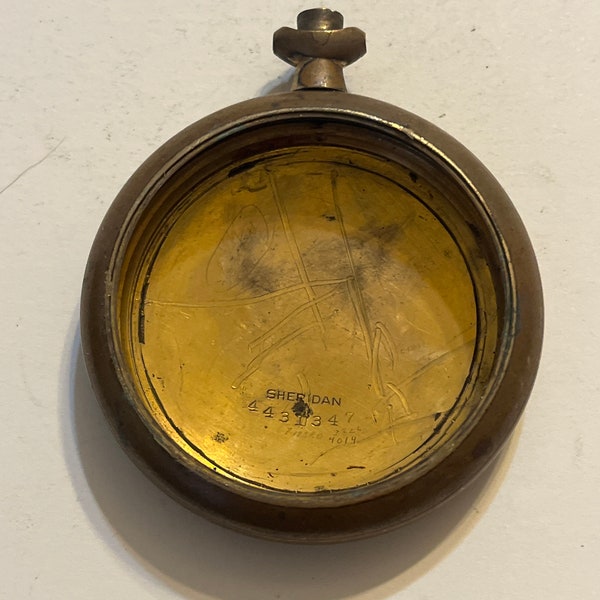 Antique Gold Pocket Watch Case 40mm