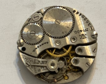 Antique 26mm Jeweled Pocket Watch Movement