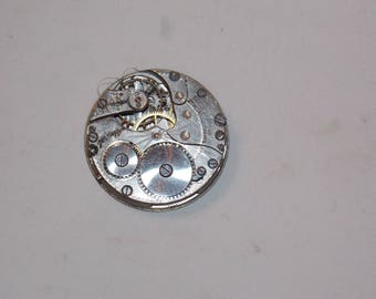Antique 29mm Jeweled Pocket Watch Movement