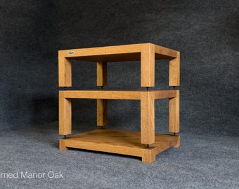 DENALI Audio Rack Single - Natural Oak