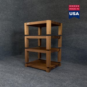 DENALI Audio Rack Single - American Walnut