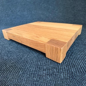 DENALI Audio Stand & Isolation Platform 2" White Oak Solid Wood