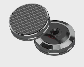 Audio Bastion Reference Grade Isolation pad X-PAD REF Carbon fiber, 4 pcs