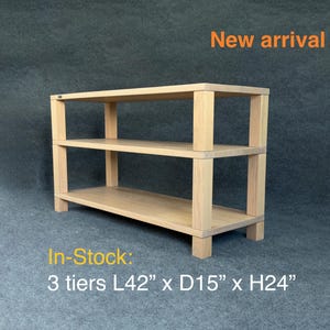 SIERRA Audio Rack Double - Mist Oak