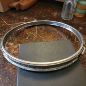 6 inch vintage metal embroidery hoop