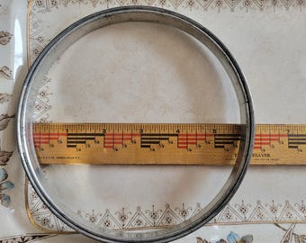 6 inch vintage metal embroidery hoop