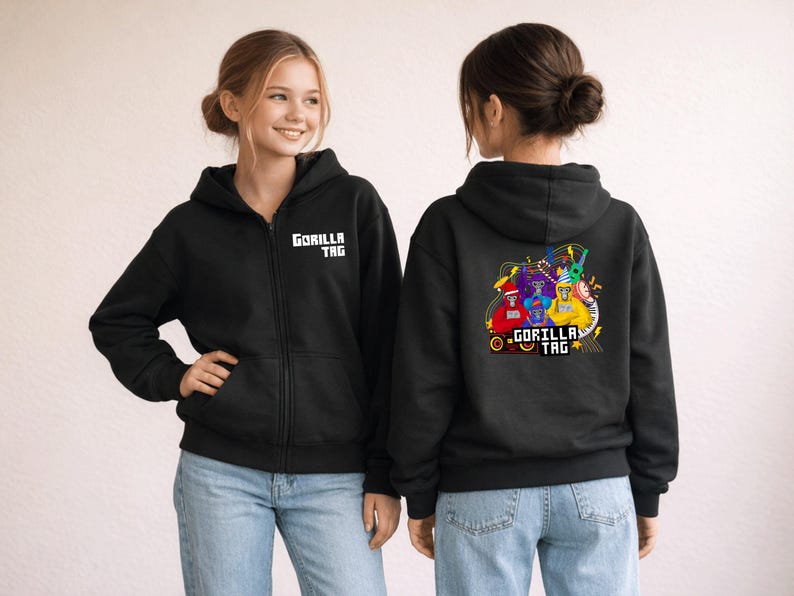 Gorilla Tag Youth Full Zip Hoodie Bild 5